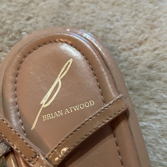 Brian Atwood Crystal T strap sandals size 9 - Picture 4 of 8